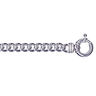 Curb Euro Bolt Ring Bracelet 7mm