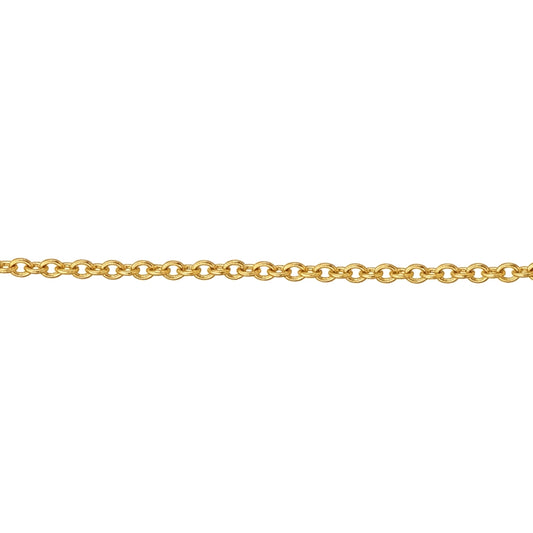 Cable Chain 1.65mm — Yellow Gold