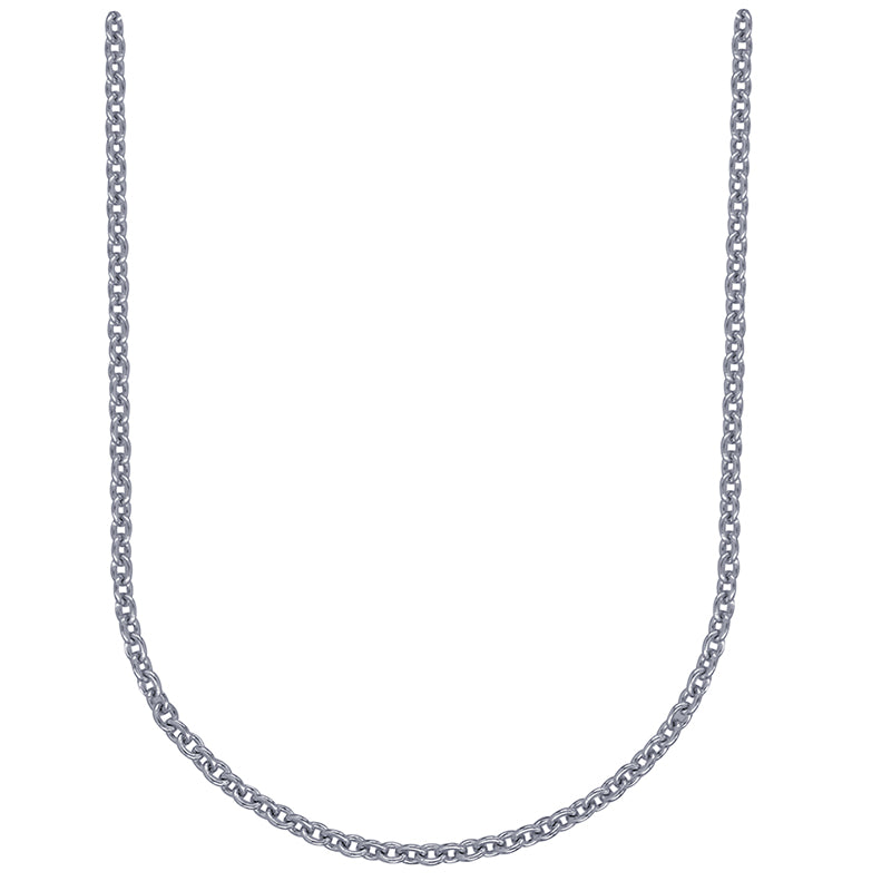 Cable Chain 1.65mm — Platinum