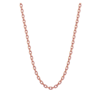 Diamond Cut Cable Chain 1.40mm — Rose Gold