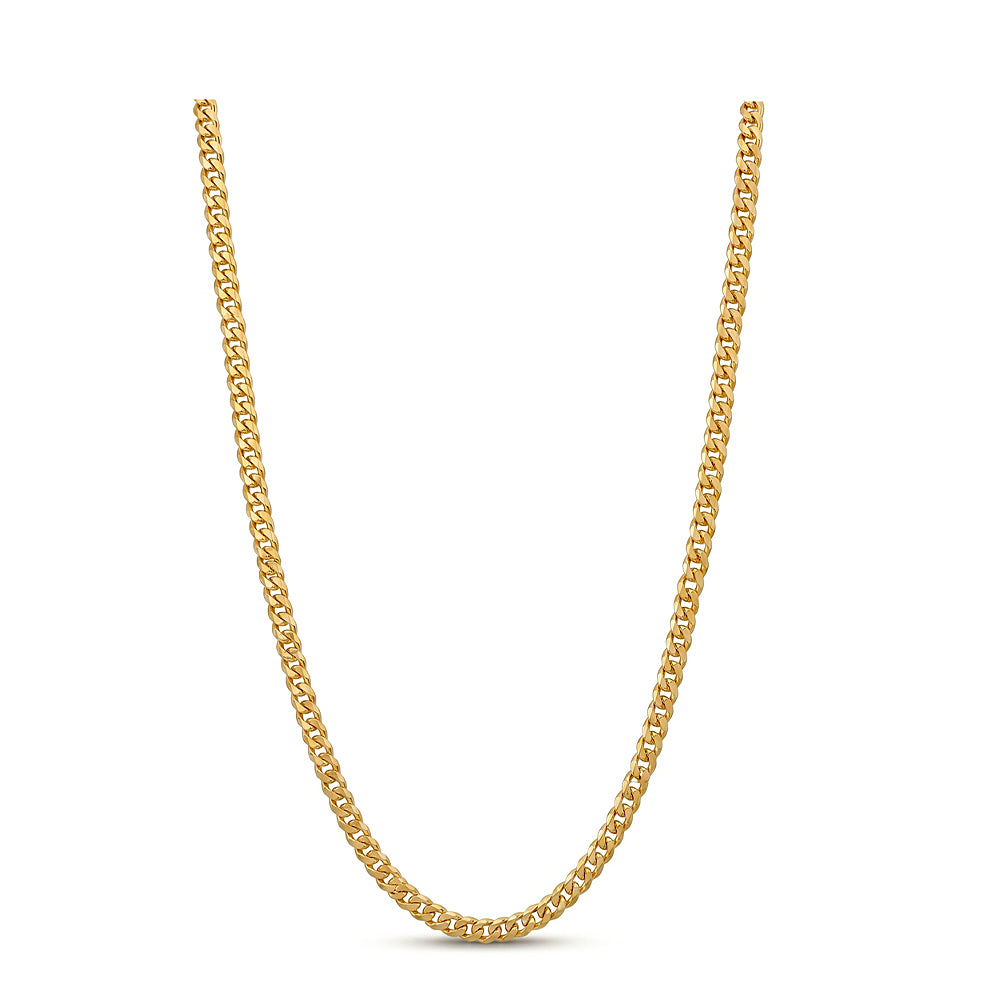 Diamond Cut Curb Chain 1.0mm