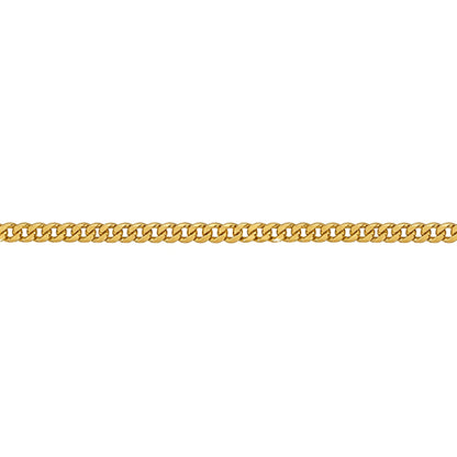 Diamond Cut Curb Chain 1.50mm