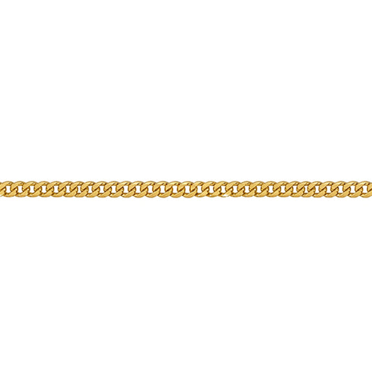 Diamond Cut Curb Chain 1.50mm