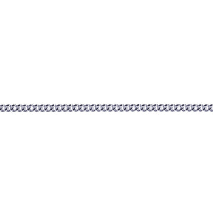 Diamond Cut Curb Chain 1.70mm — Sterling Silver
