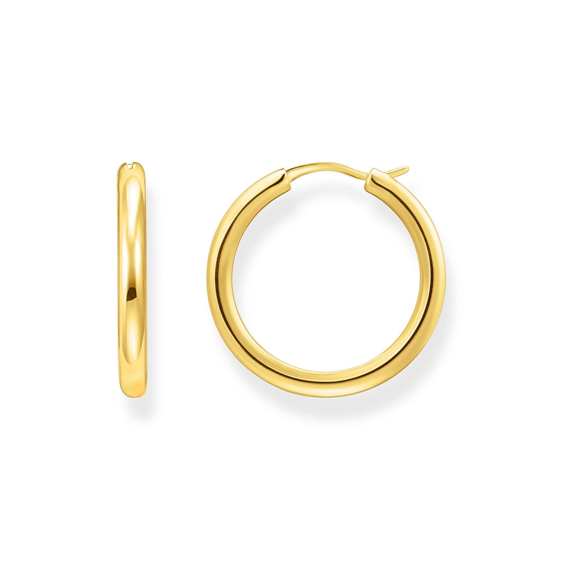 THOMAS SABO Classic hoop earrings in wider shape