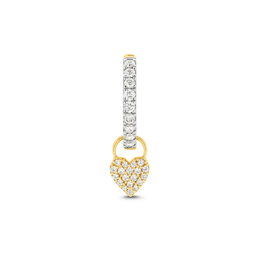 Charm 9KT 0.15g/18KT 0.33g 0.09ct GH/SI