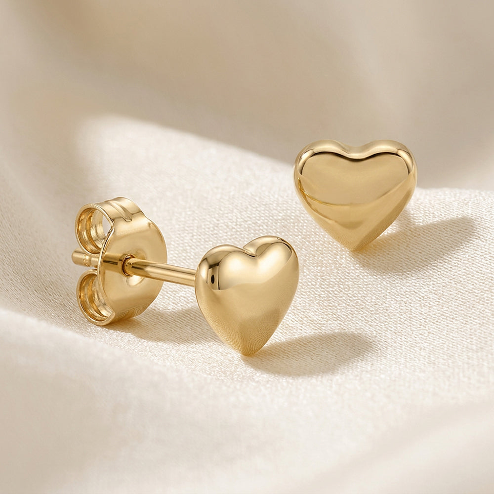 Heart Studs