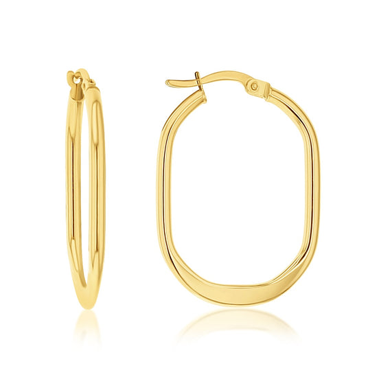 9Y Round to Flat Oval Hoop
