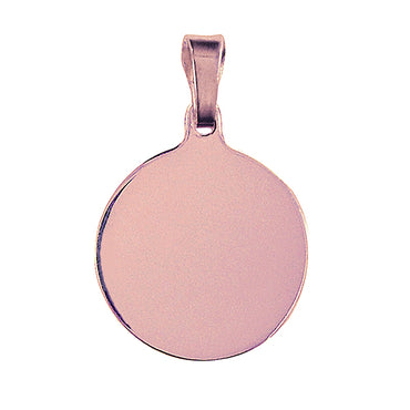 12mm Round Engravable Charm