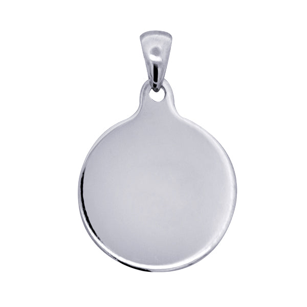 16mm Round Engravable Charm ES1