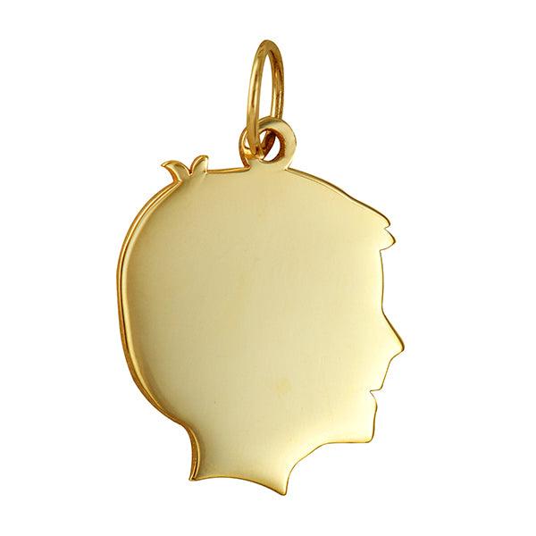 14mm x 18mm Boy Engravable Charm