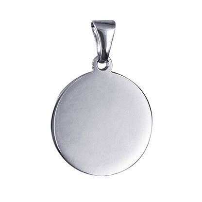 12mm Round Engravable Charm