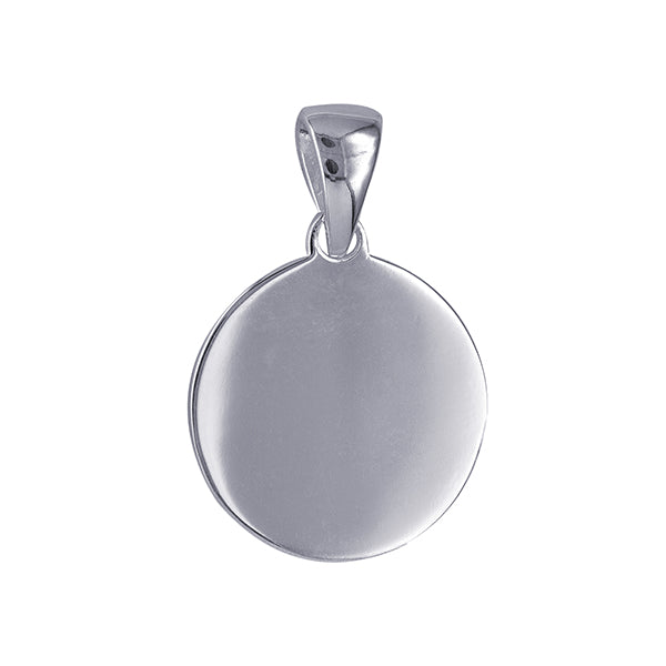 14mm Round Engravable Charm