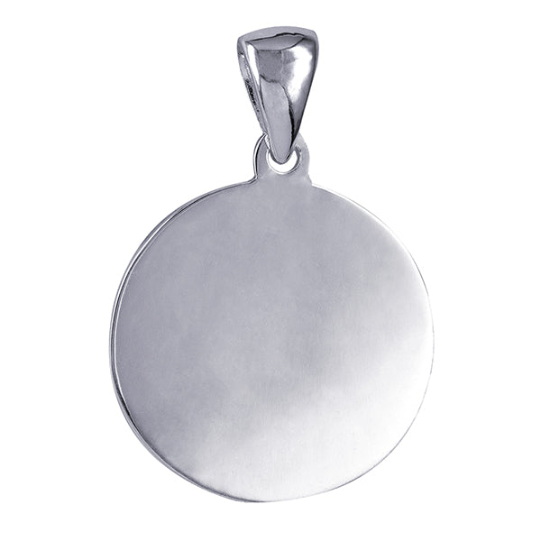 20mm Round Engravable Charm