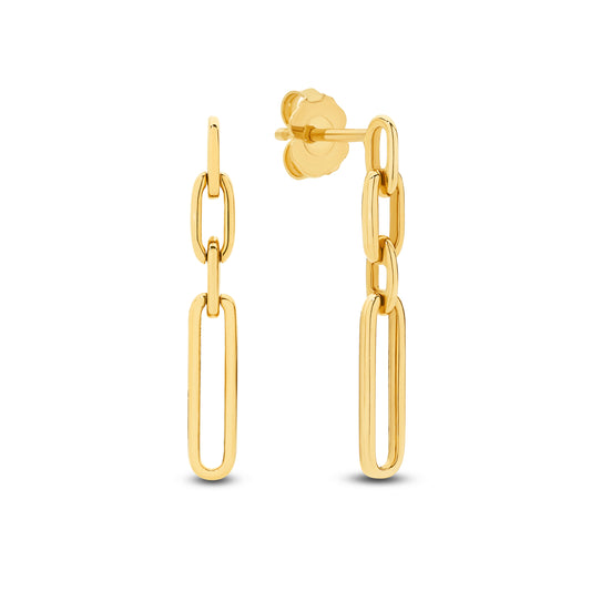 Drop Earrings 9KT 1.7g/18KT 2.37g
