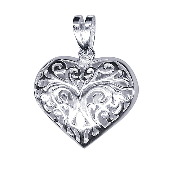 Filigree Heart Pendant
