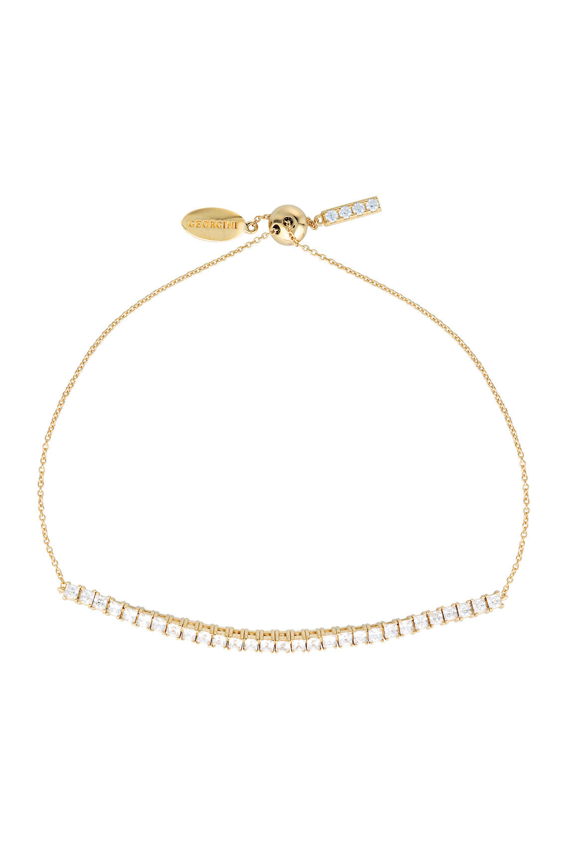 ICONIC BRIDAL VERA 2MM BRACELET GOLD ADJUSTABLE