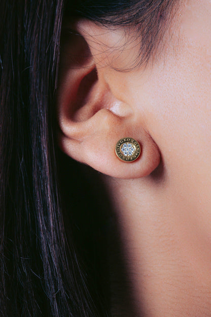 GEORGINI Reflection Signature Stud