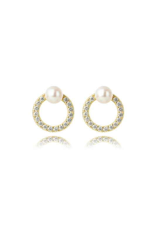 GEORGINI Oceans Byron Freshwater Pearl Earrings