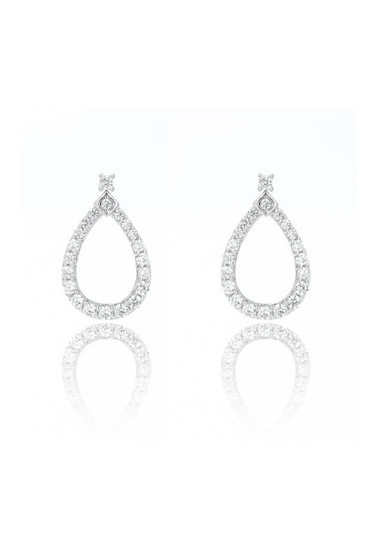GODDESS FREYA EARRINGS SILVER