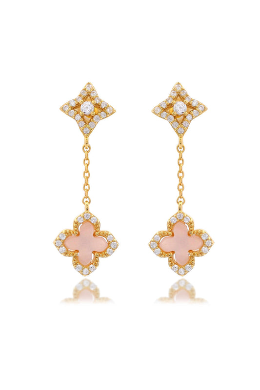 GEORGINI Sydney Soirée Fairwater Mother Of Pearl Drop Earrings