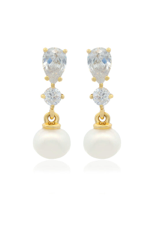 GEORGINI Chic Noel Freshwater Pearl Pyrmont Earrings