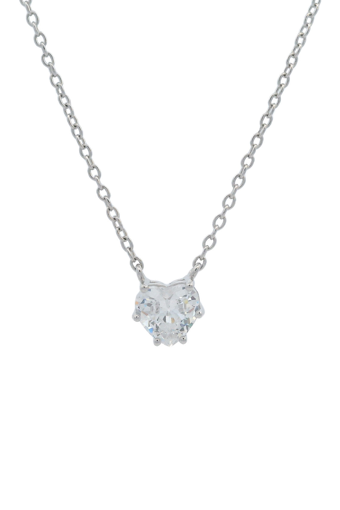 GEORGINI Midnight Velvet Baby Heart Necklace