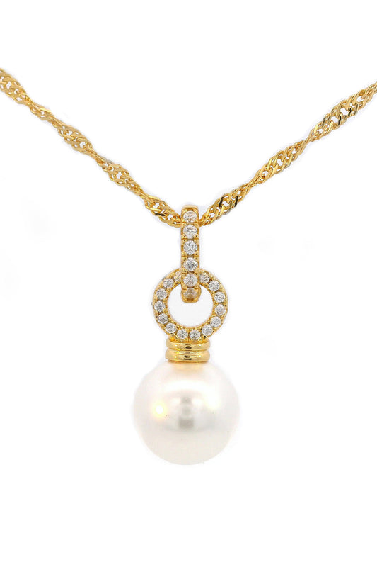 GEORGINI Adagio Pearl Duo Pendant