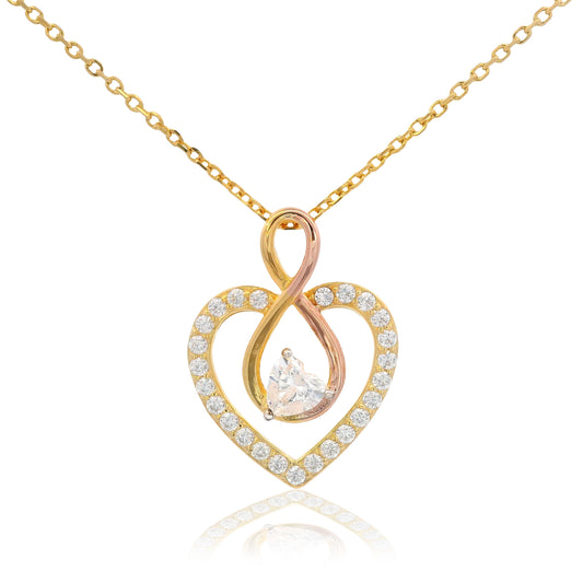 GEORGINI Forever Hearts Club Love On Loop Pendant