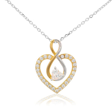 GEORGINI Forever Hearts Club Forever Entwined Necklace