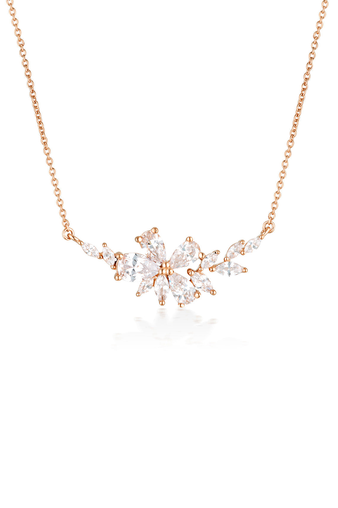 GEORGINI Iconic Bridal Hyacinth Necklace