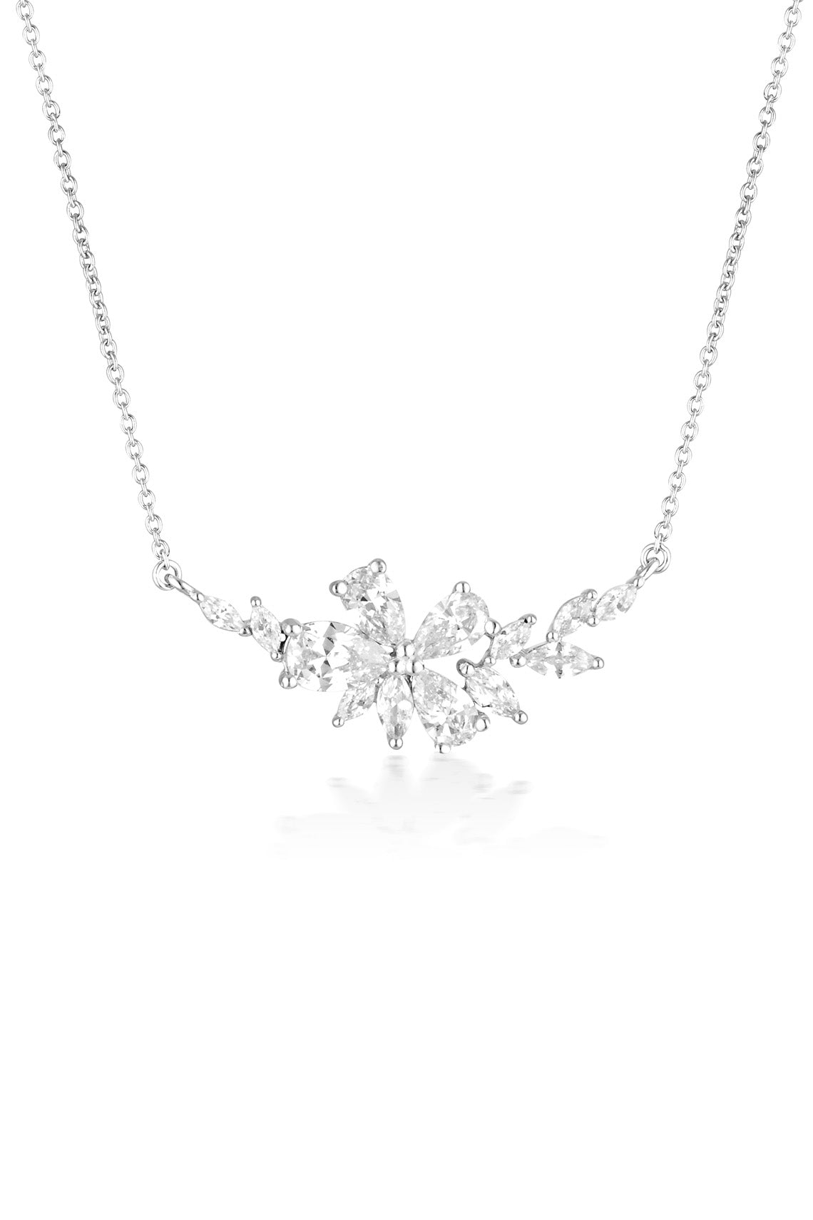 GEORGINI Iconic Bridal Hyacinth Necklace