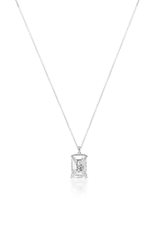 SIGNATURE REGALIA PENDANT SILVER