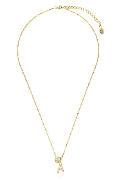GEORGINI Luxury Letters A Initial Pendant