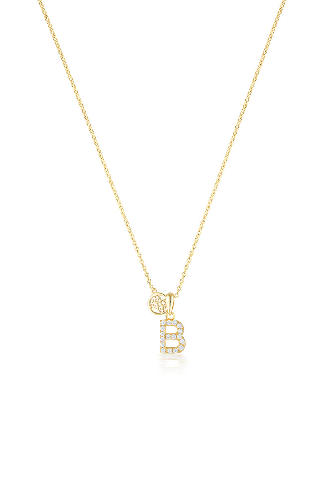 GEORGINI Luxury Letters A Initial Pendant