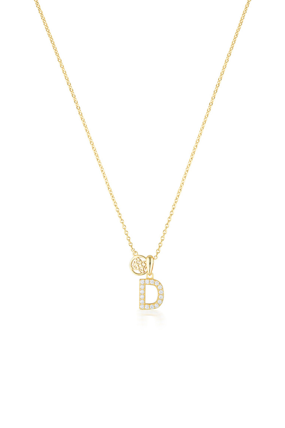 GEORGINI Luxury Letters A Initial Pendant