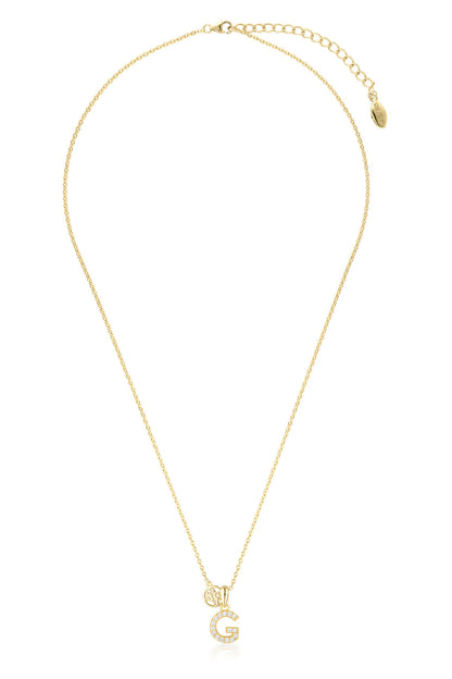 GEORGINI Luxury Letters A Initial Pendant