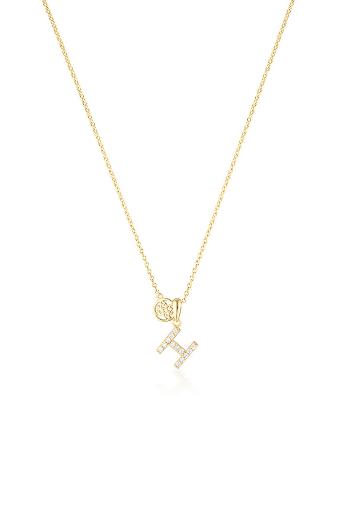GEORGINI Luxury Letters A Initial Pendant
