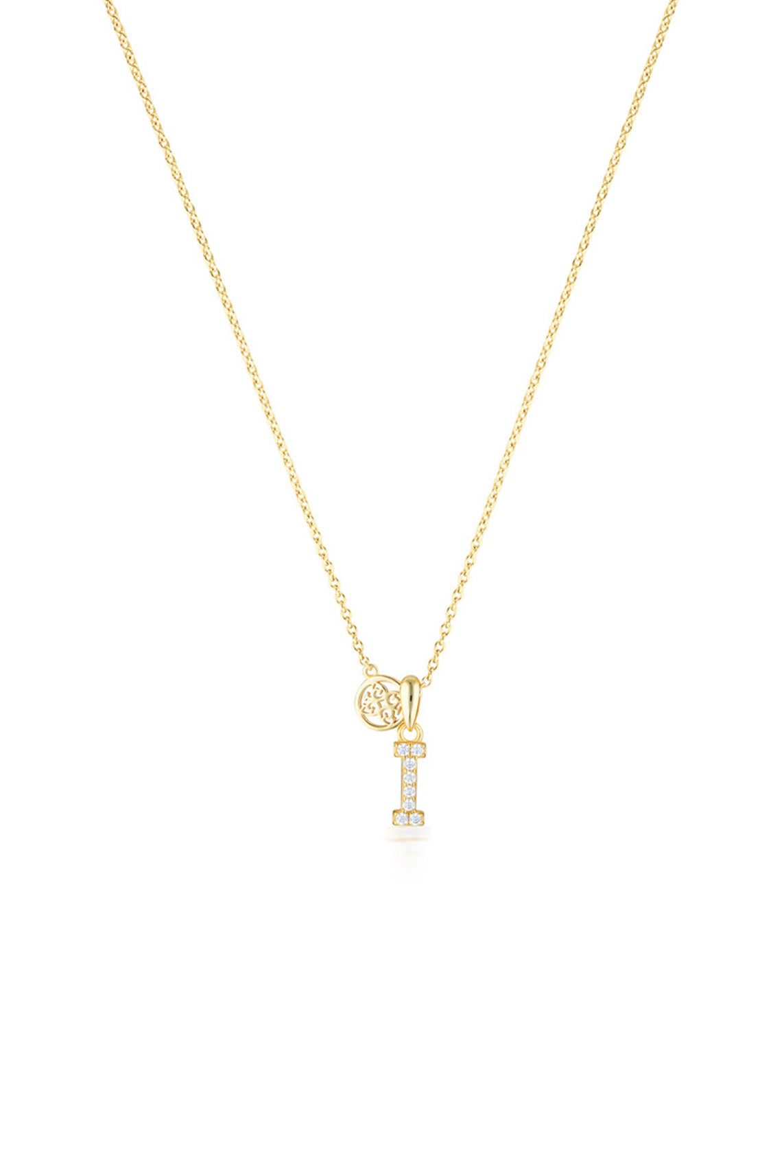 GEORGINI Luxury Letters A Initial Pendant