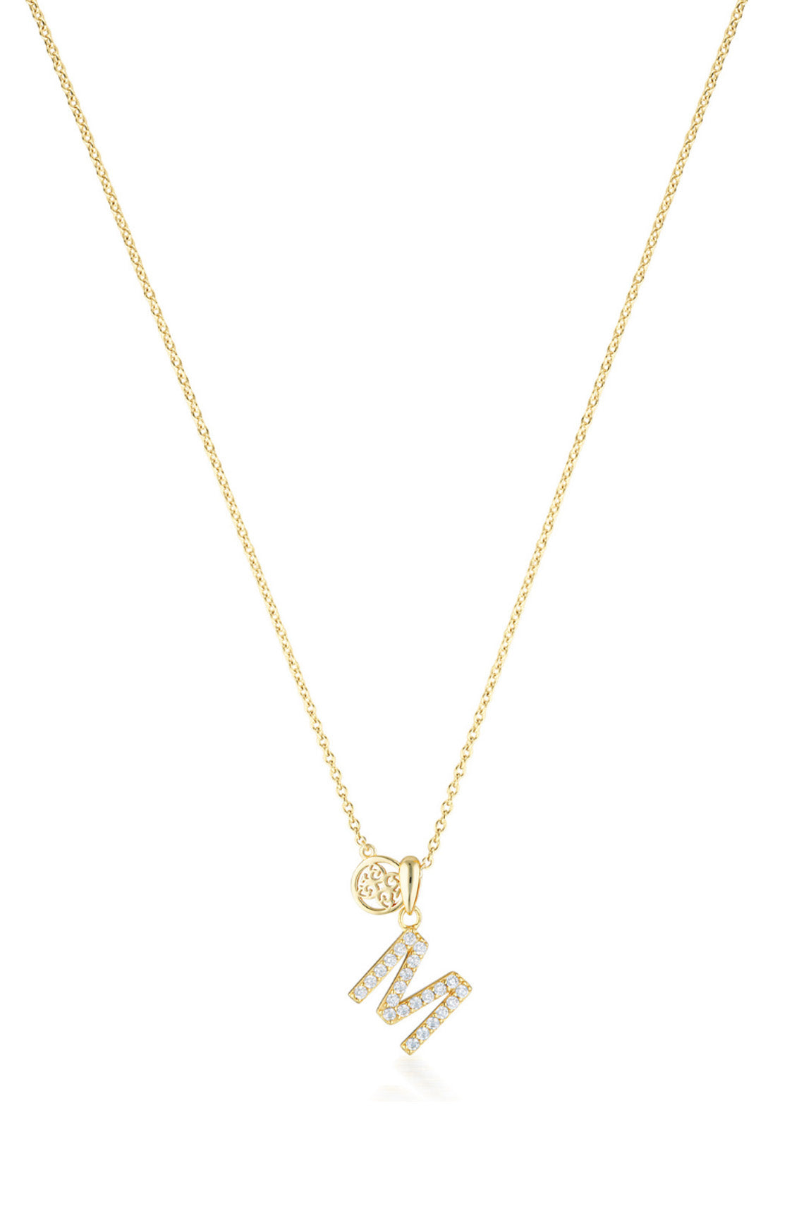 GEORGINI Luxury Letters A Initial Pendant