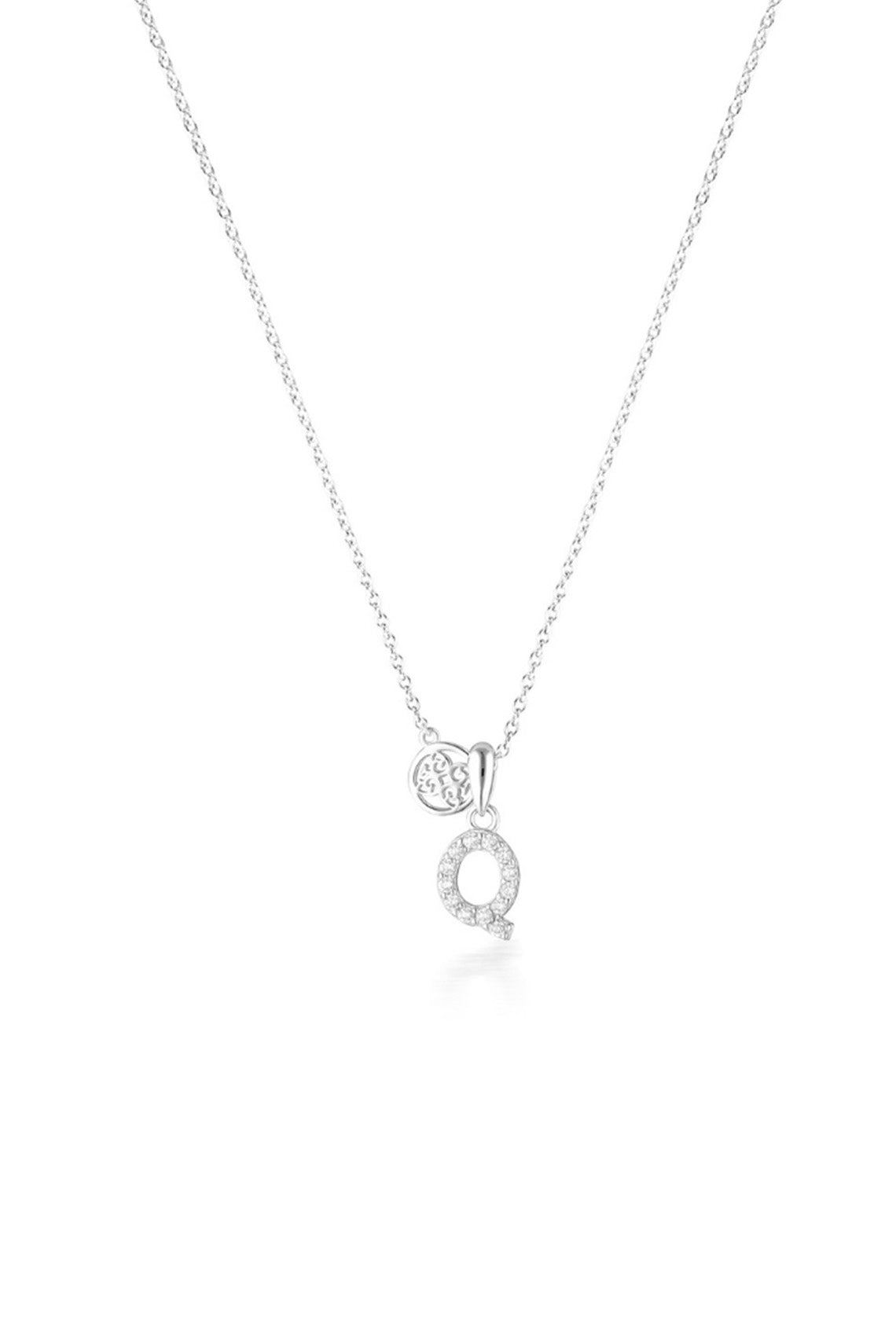 GEORGINI Luxury Letters A Initial Pendant