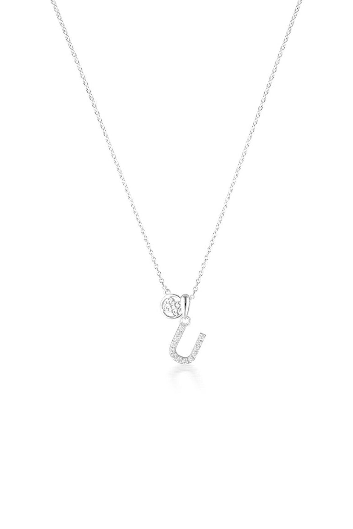 GEORGINI Luxury Letters A Initial Pendant
