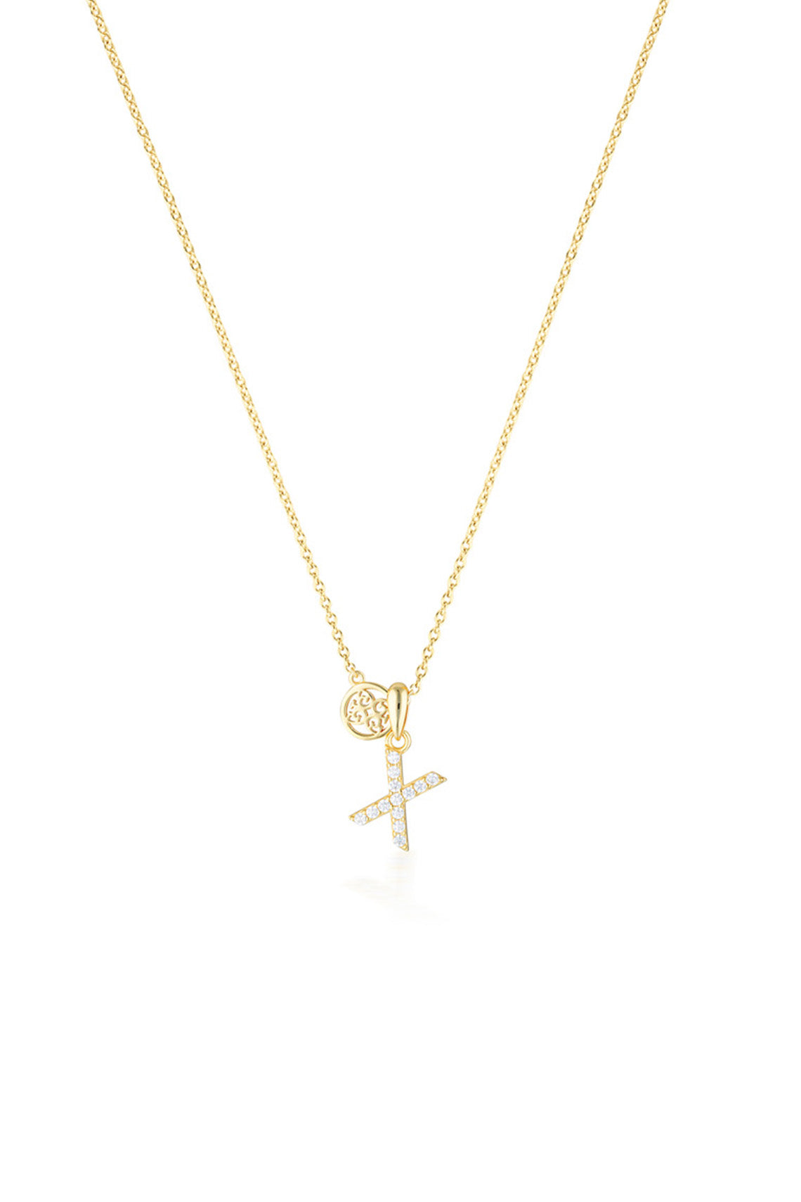 GEORGINI Luxury Letters A Initial Pendant