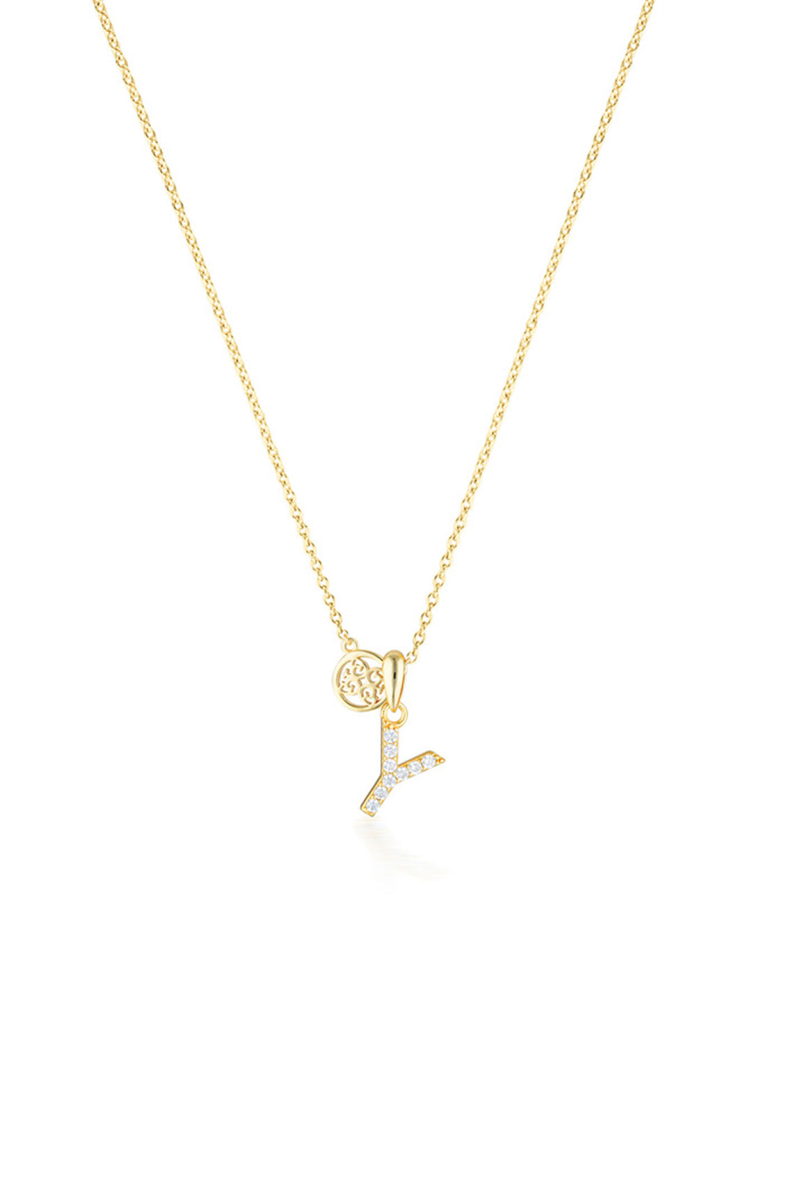 GEORGINI Luxury Letters A Initial Pendant