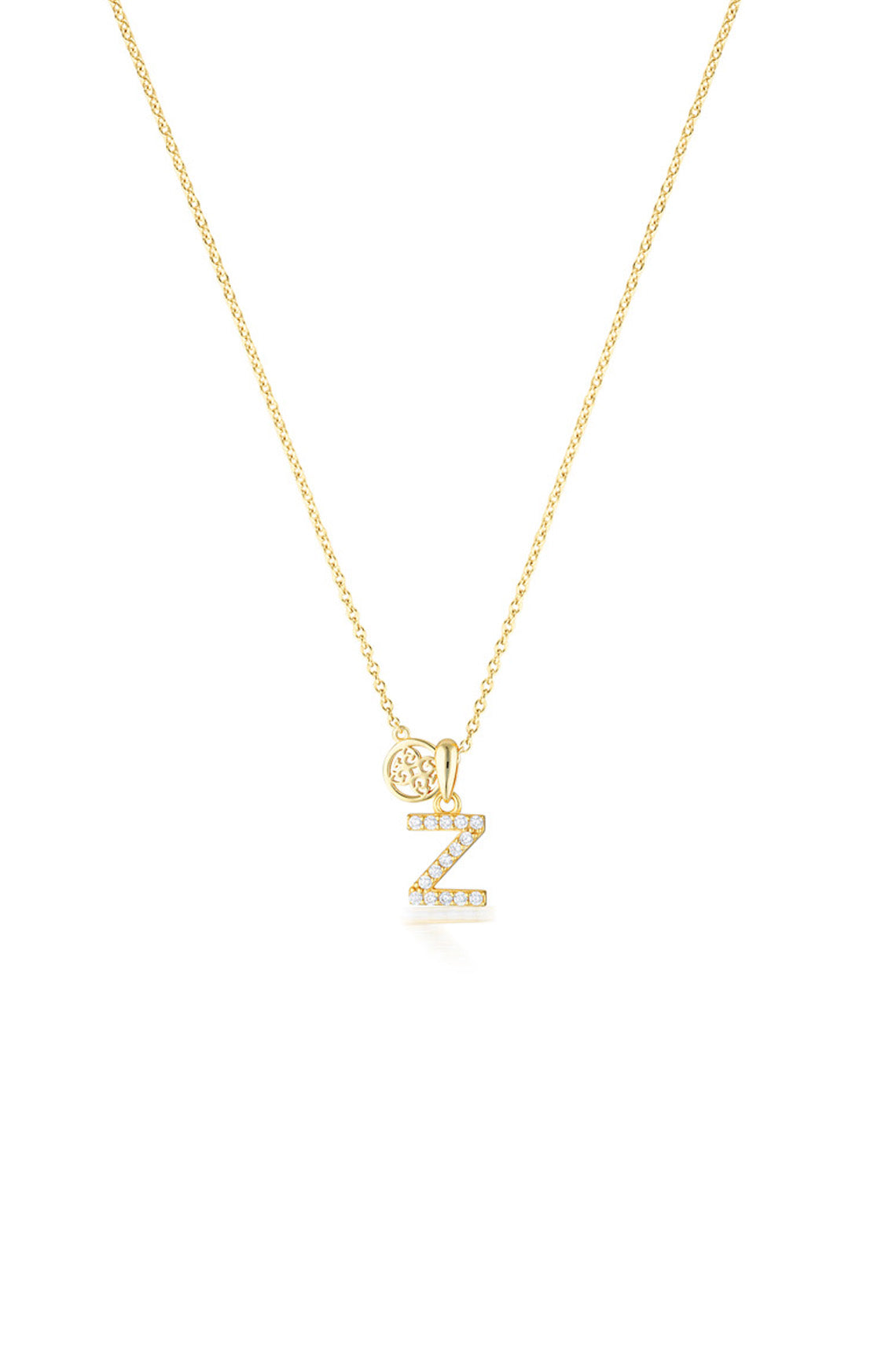 GEORGINI Luxury Letters A Initial Pendant