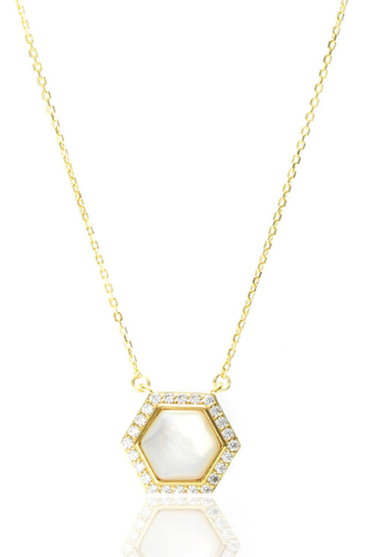 GEORGINI Oceans Torquay Mother Of Pearl Necklace