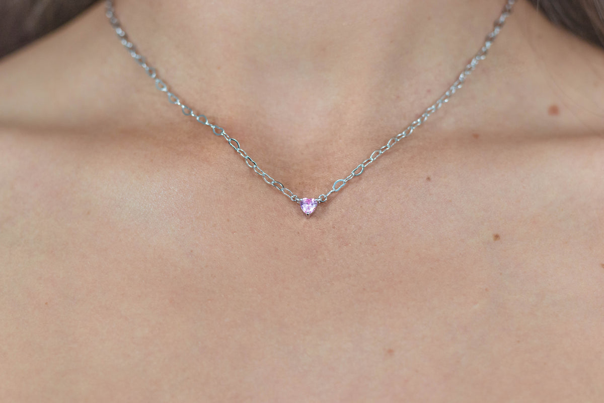 GEORGINI Sweetheart Heart Chain Necklace