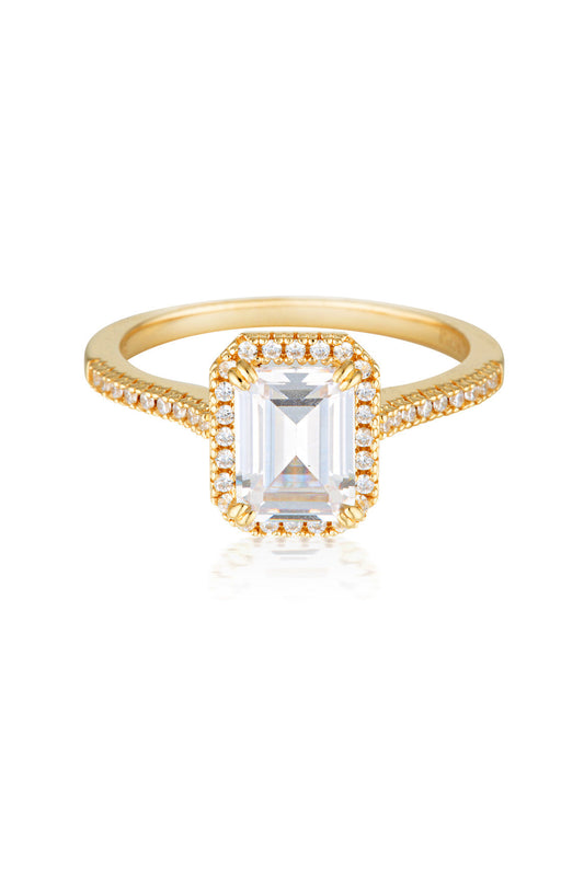 GEORGINI Iconic Bridal Violet Ring