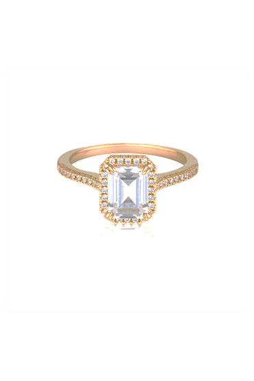 GEORGINI Iconic Bridal Violet Ring