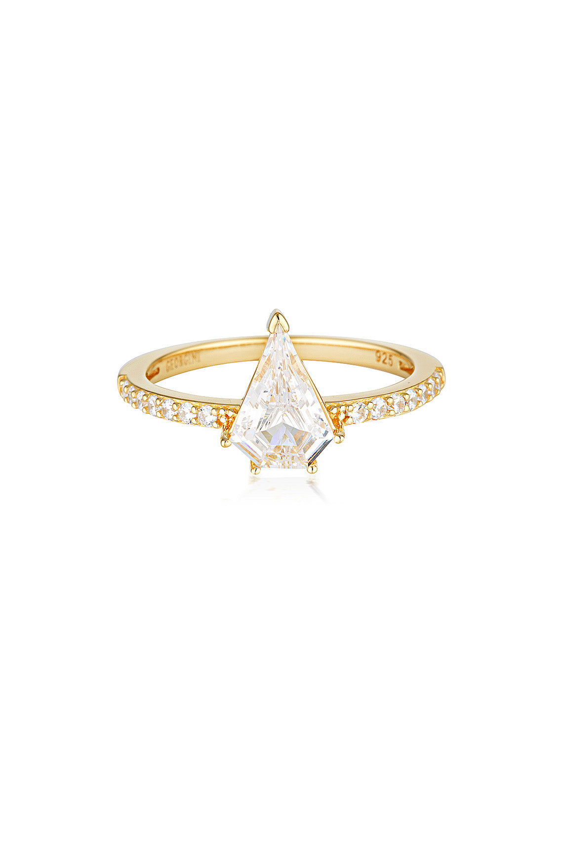 GEORGINI Rock Star Shield Ring